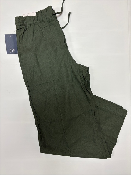GAP Pants - GAP Olive Green Drawstring Waist Chinos